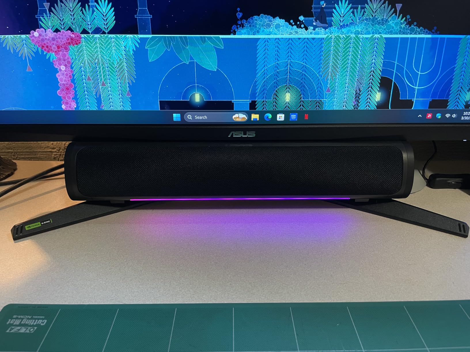ASUS TUF Gaming VG27AQ3A 27 Inch 1440p 180Hz G-SYNC Gaming Monitor customer photo 2