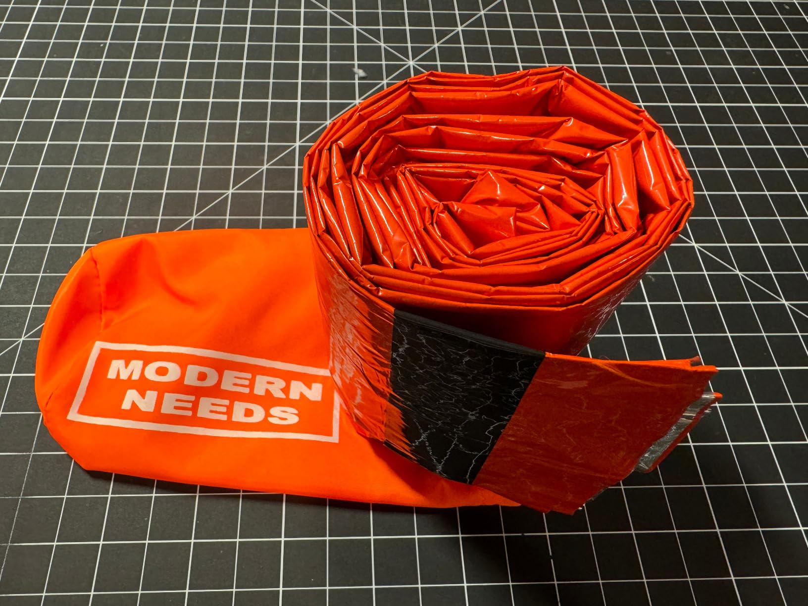 MODERN NEEDS Emergency Sleeping Bag Survival | Emergency Blanket, Bivy Sack & Emergency Bivy for Survival Supplies, Hiking Survival Kit, Compact Sleeping Bag & Camping Safety Equipment | customer photo 1
