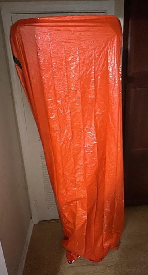MODERN NEEDS Emergency Sleeping Bag Survival | Emergency Blanket, Bivy Sack & Emergency Bivy for Survival Supplies, Hiking Survival Kit, Compact Sleeping Bag & Camping Safety Equipment | customer photo 2