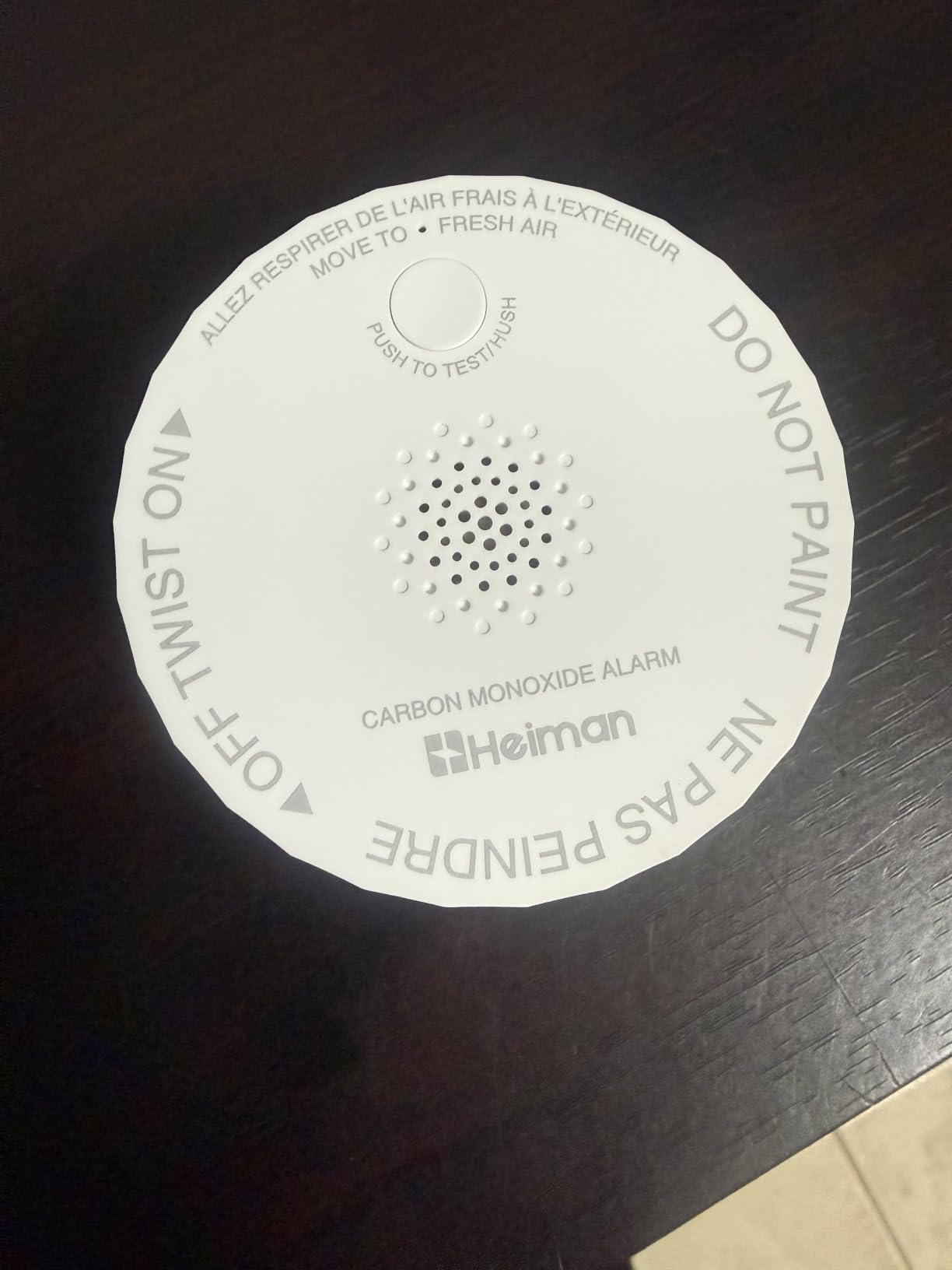 Heiman Carbon Monoxide Detectors, 10-Year Product Life CO Detector, C1-S customer photo 2