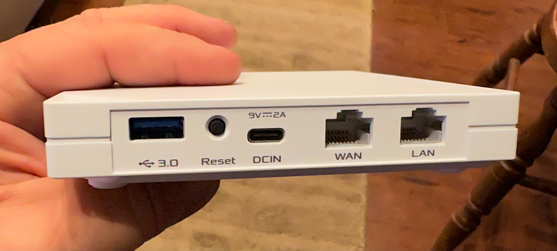 ASUS RT-AX57 GO -AX3000 Dual Band WiFi 6 Portable Travel Router, 4G/5G tethering, Public WiFi (WISP) Mode, Advance Network Security, VPN, AiMesh, Guest Portal, RV/Cruise/Mobile, USB-C Powered. customer photo 2