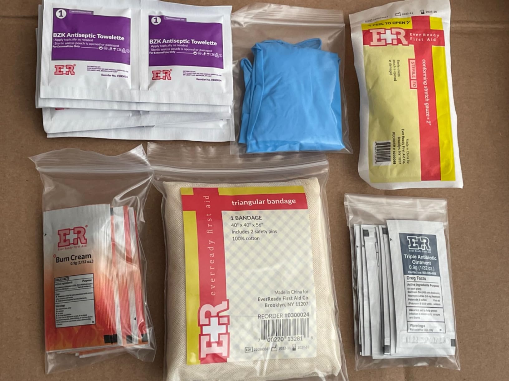 OSHA Compliant First Aid Kit for Car, Home & Business - 10 Person, Type III, ANSI Class A, 111 Pieces Emergency Kit for Office, Truck & Construction Site - Latex Free, Wall Mountable | ProHeal customer photo 2