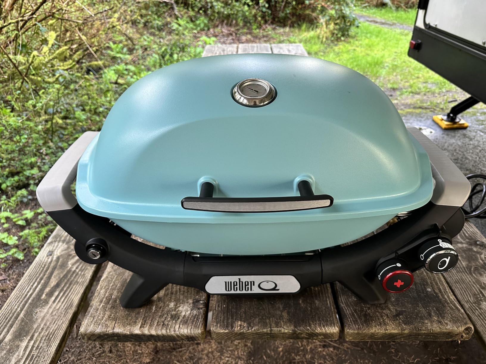 Weber® Q 2800N+ Portable Grill, Propane Grill, Charcoal Grey customer photo 1