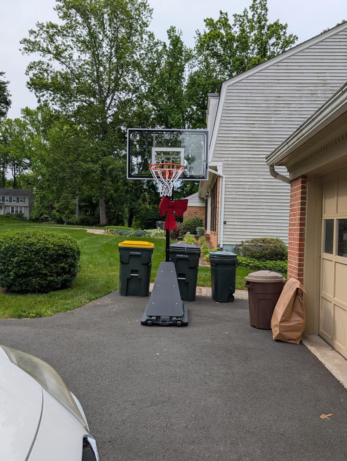 Skytime Basketball Hoop, 44&47IN Portable Basketball Hoop Outdoor customer photo 2