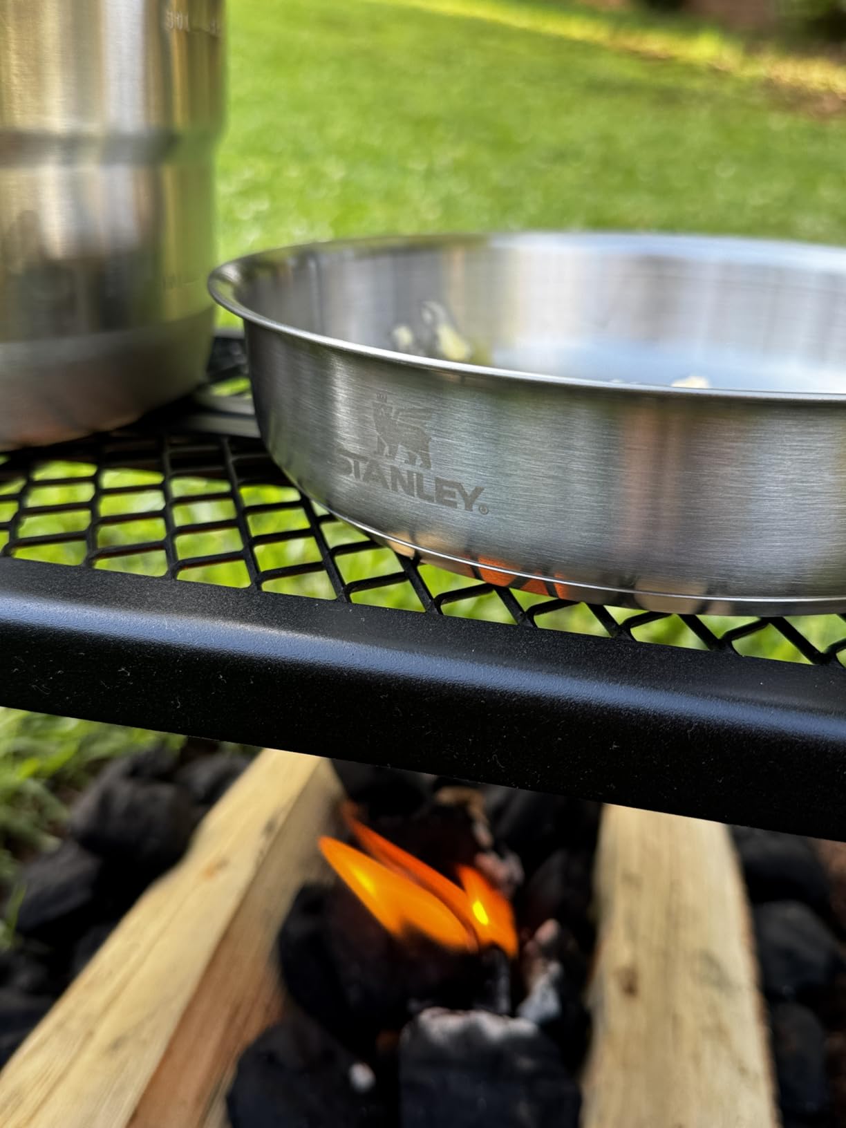Stanley Wildfare Core 26-Piece Complete Camp Kitchen Cook Set | 4 qt Pot with Lid, 8in Fry Pan | 4 Table Settings, Plates, Bowls, Utensils | Camping Essentials for Your Camp Kitchen | BPA-Free customer photo 1