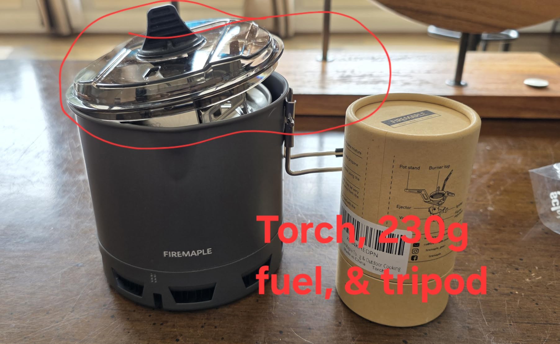 Fire-Maple Greenpeak 1 Camping Stove with Piezo Ignition Portable Gas Stove customer photo 1