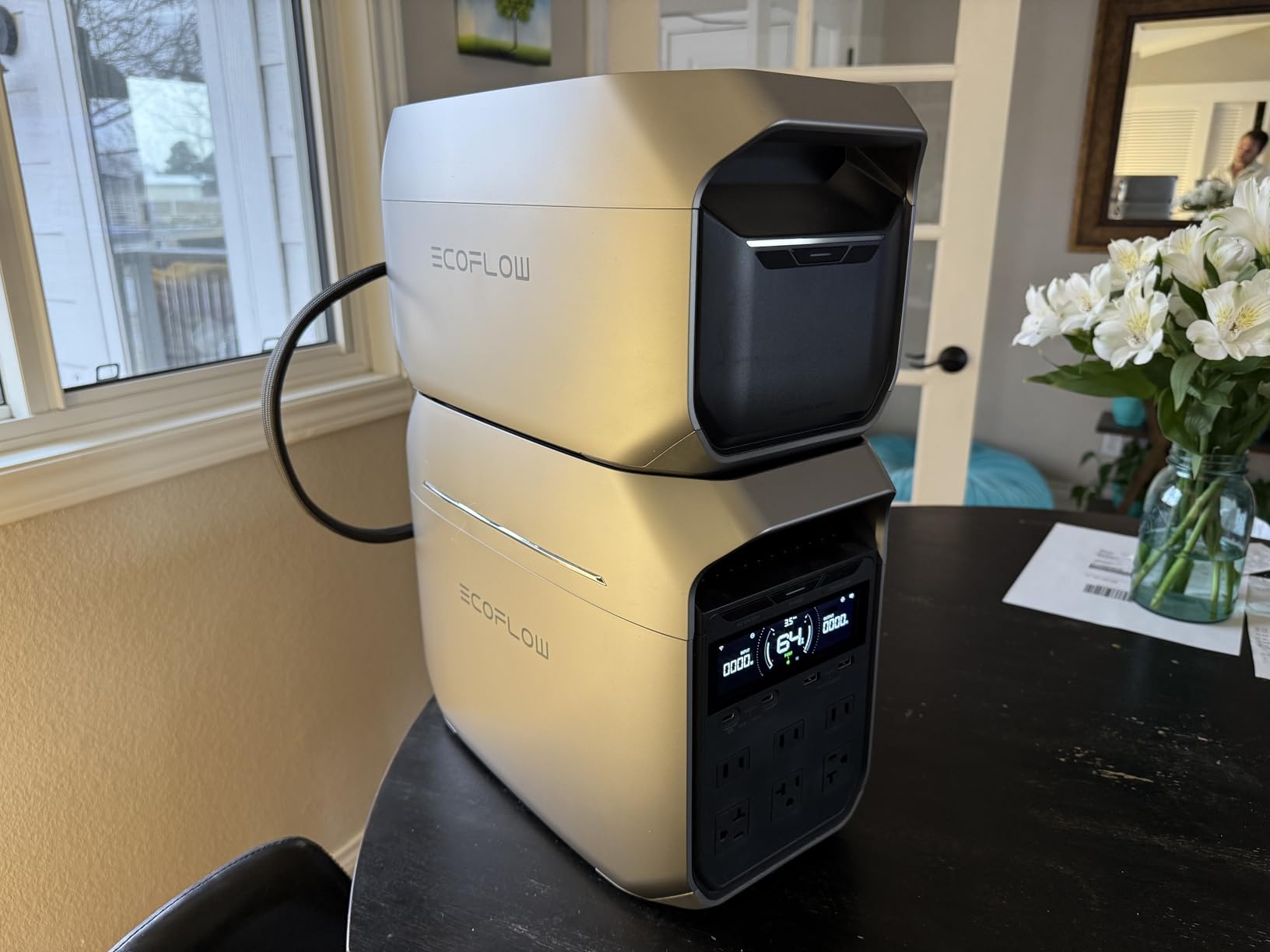 EF ECOFLOW Delta 3 Series Smart Extra Battery, 1024Wh LiFePO4 Battery customer photo 1