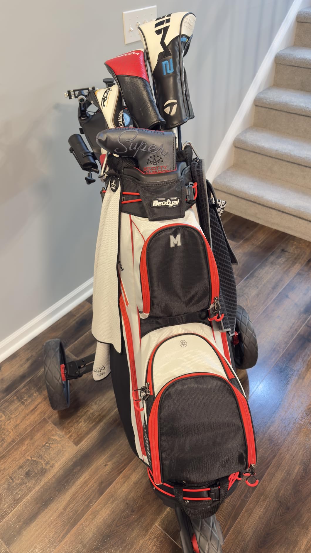 15-Way Golf Cart Bag, Lightweight Golf Club Bag for Men with Cooler customer photo 2
