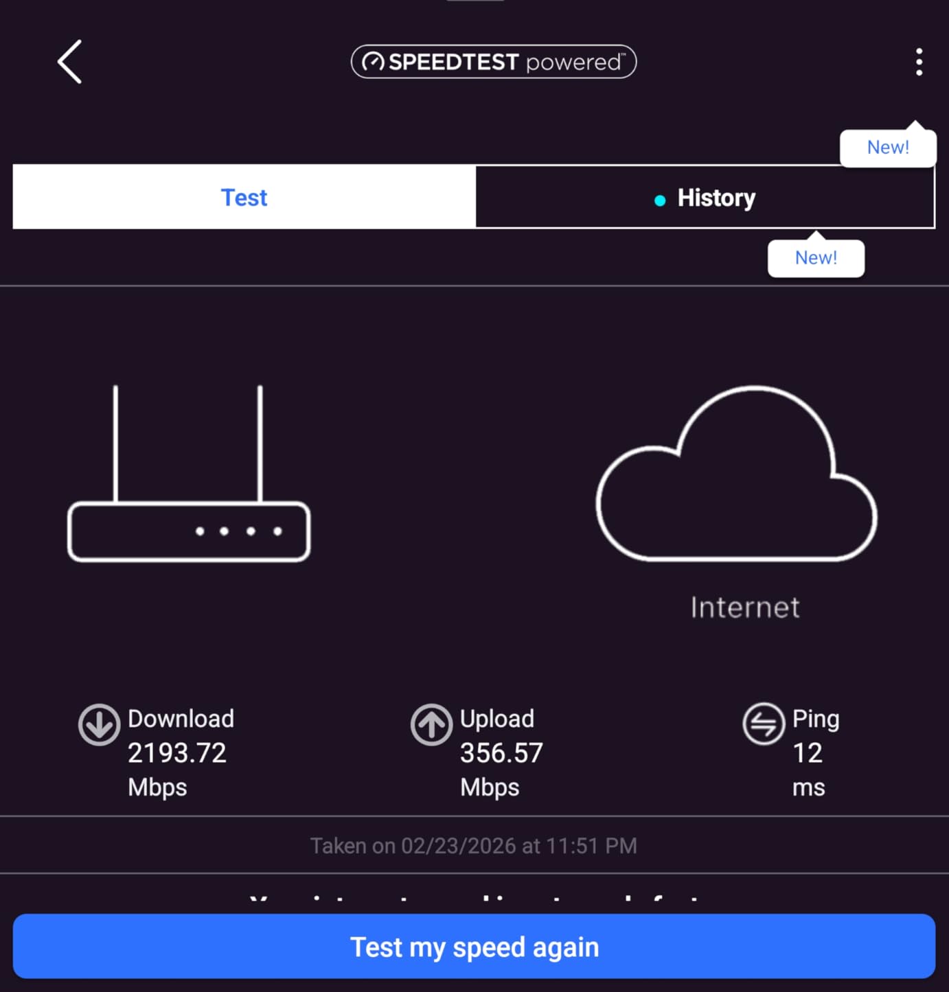 NETGEAR Nighthawk WiFi 7 Router, Up to 2,500 sq ft, 9.3 Gbps customer photo 2