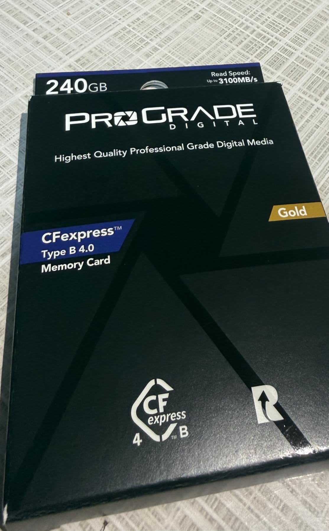 ProGrade Digital 128GB CFexpress 2.0 Type B Memory Card (Gold) customer photo 1