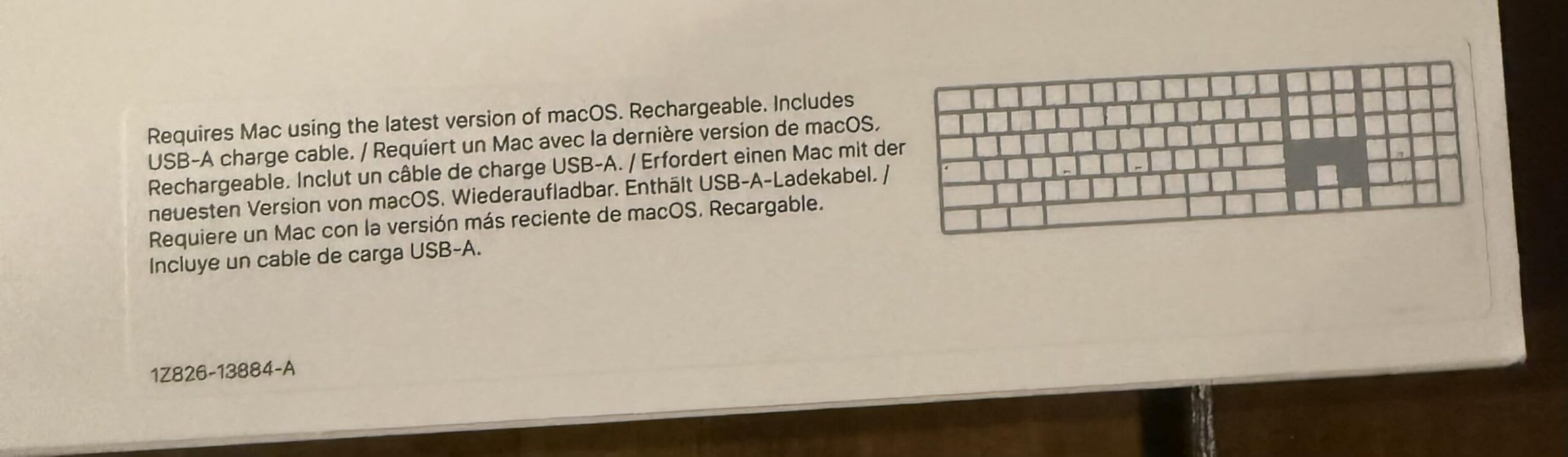 Apple Magic Keyboard with Numeric Keypad - White customer photo 1