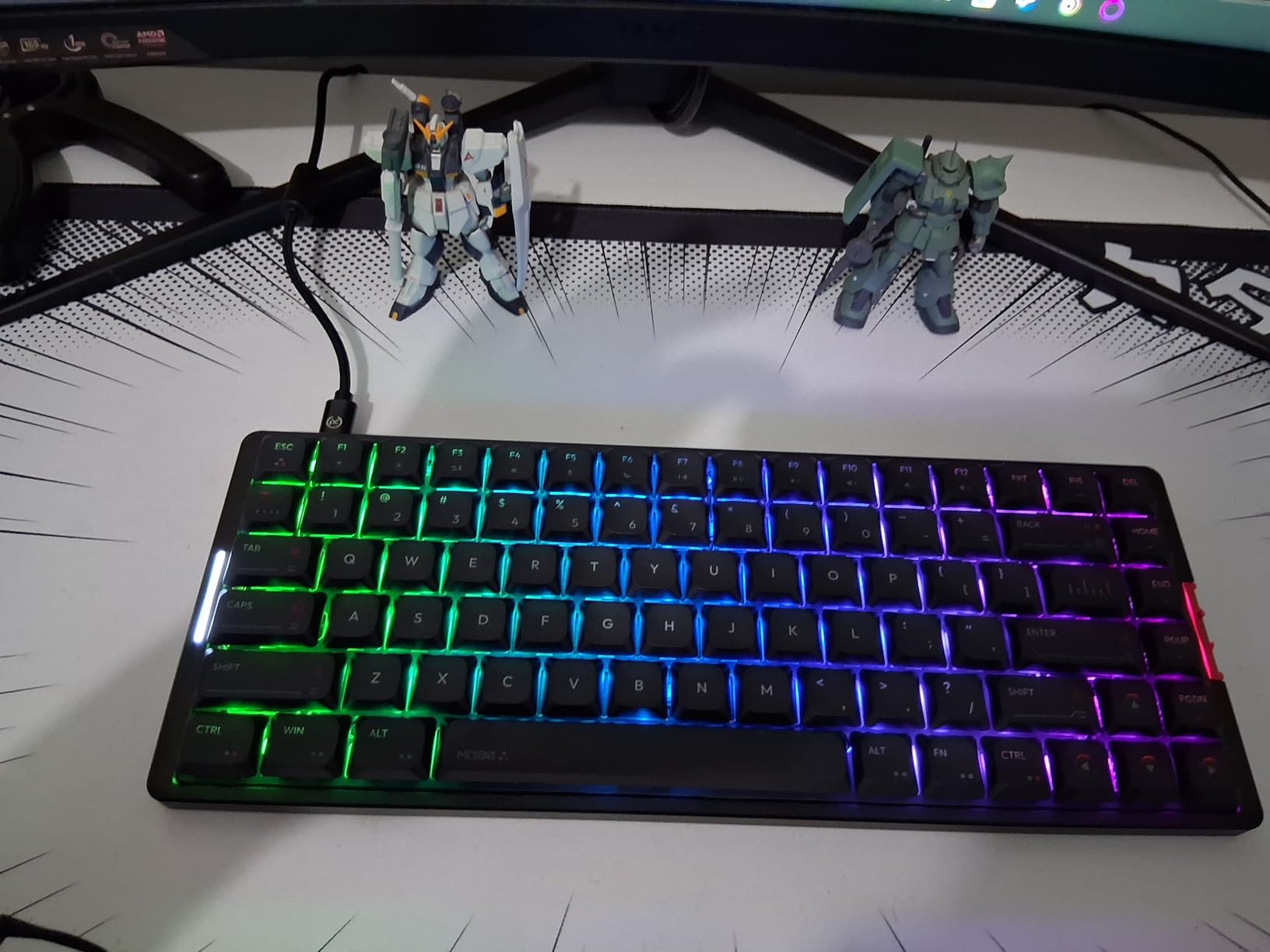 IQUNIX MQ80 Low Profile Wireless Mechanical Keyboard, Black customer photo 1