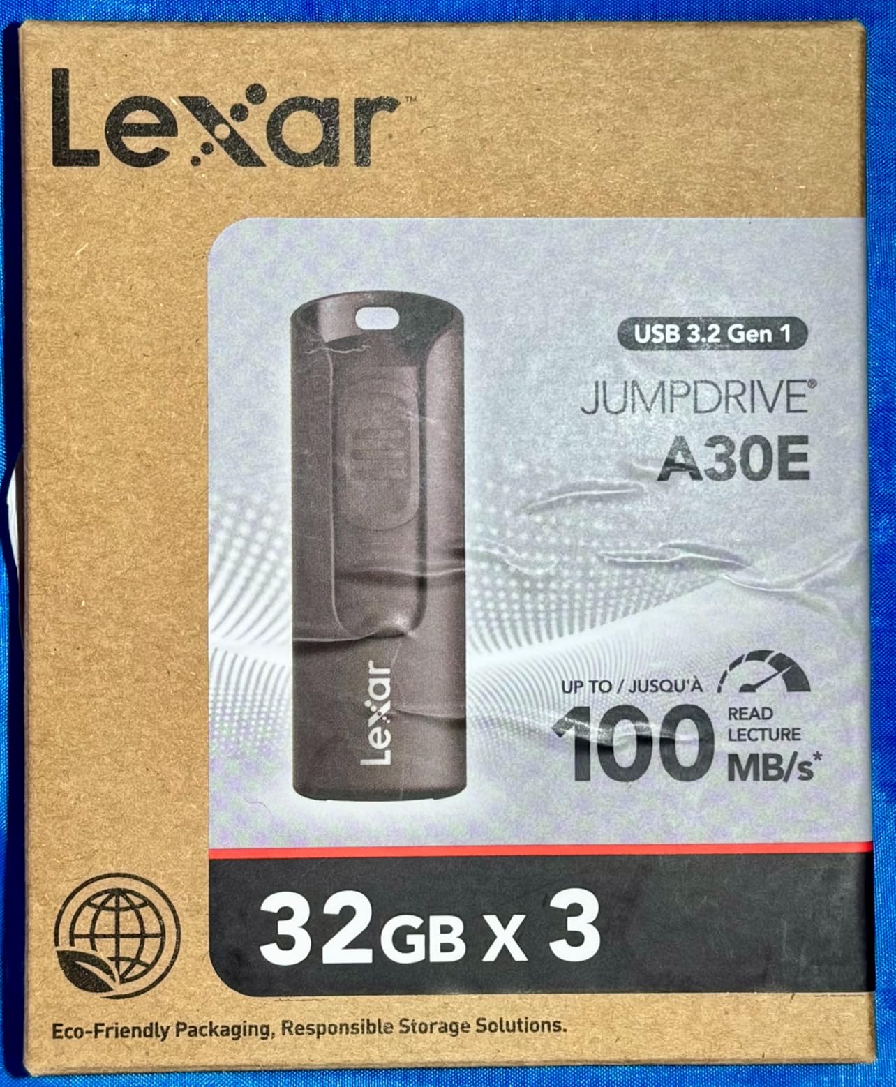 Lexar A30E USB 3.2 Gen 1 Flash Drive 128GB 2-Pack customer photo 1
