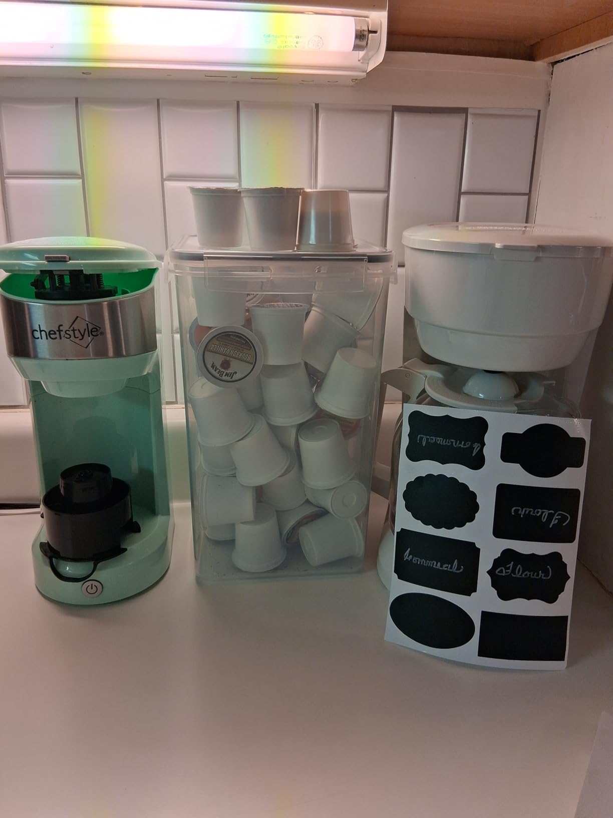 Vtopmart 8.5L Extra Large Flour Sugar Storage Containers, 2 PCS, Black customer photo 1