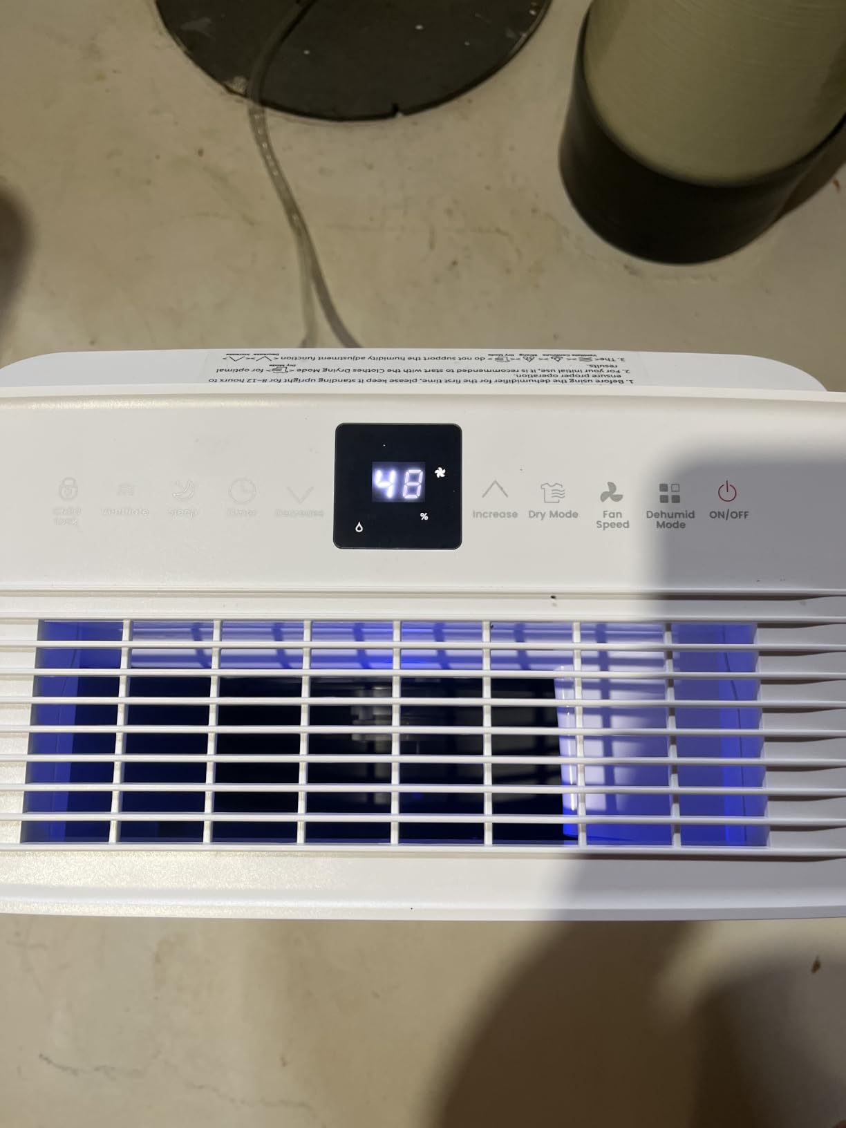 4500 Sq. Ft Dehumidifier, Max 80 Pint Dehumidifier for Basement, Compressor Dehumidifiers for Home with Drain Hose, Smart Humidity Control, Energy Efficient, Quiet for Bedroom, Large Rooms. customer photo 2