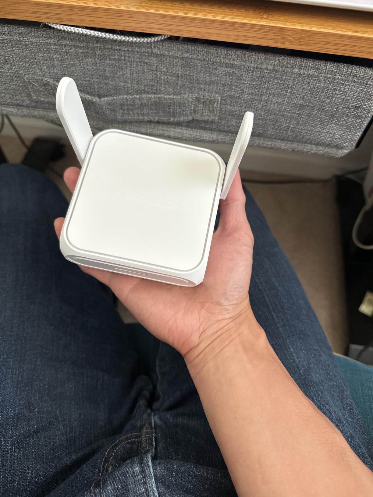 ASUS RT-BE58 Go Travel Router WiFi 7 Dual-Band, 3.6Gbps, Secure Public WiFi customer photo 1