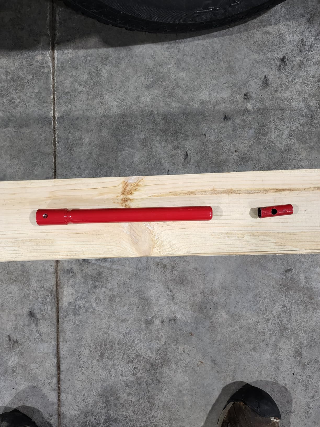 VEVOR Ice Auger Drill Bit, 8in Diameter 41in Length, Cordless Nylon Ice Fishing Augers with Extra 13.4in Extension Rod, Drill Adapter, Top Plate and Blade Guard customer photo 1