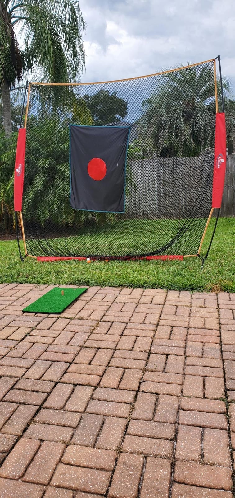 Gagalileo Heavy Duty Golf Net with Velet Target for Backyard customer photo 2