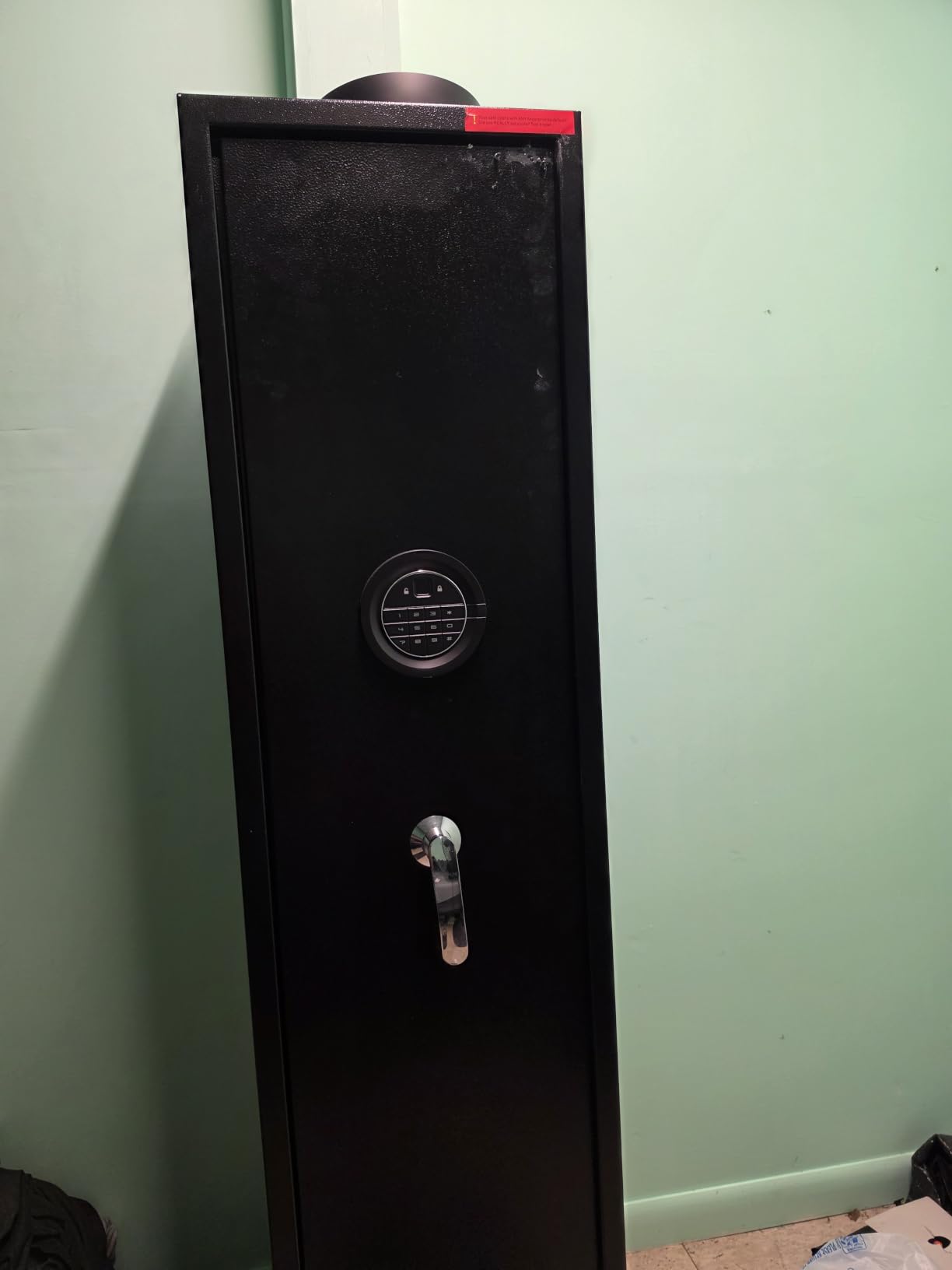 Marcree 5-8 Biometric Gun Safe, Fingerprint Gun Safe for Rifles and Pistols, Long Gun Cabinets for Rifles and Shotguns with Dual Alarm System, Quick Access Rifle Safes, No Assembly customer photo 2