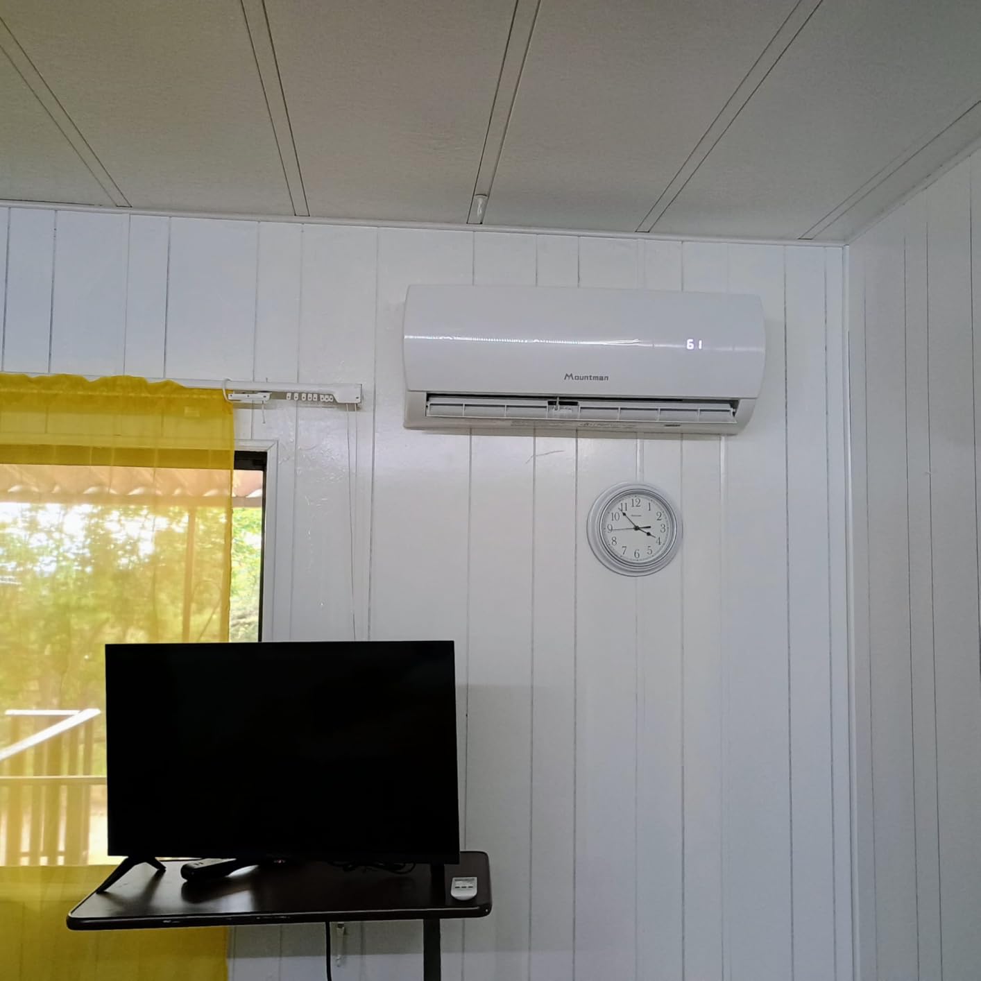 Mountman 12000BTU Mini Split AC/Heating System, 19SEER2 115V Energy Efficient Mini Split Air Conditioner with Heat Pump, Cools Up to 750sq.ft, Ductless Inverter AC Unit with Pre-Charged Condenser customer photo 1