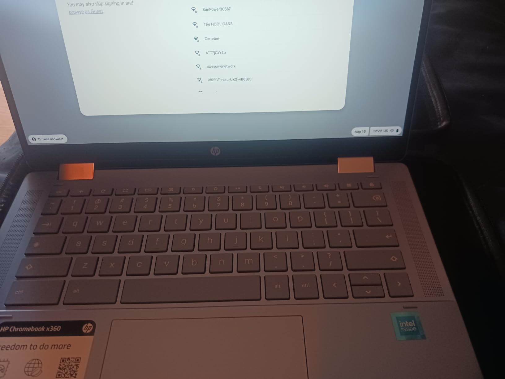 HP Chromebook X360 14b, 14