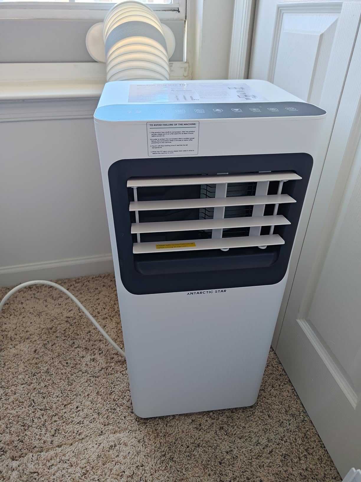 Antarctic Star 10000 BTU Portable Air Conditioner, 5-in-1 Cool customer photo 1