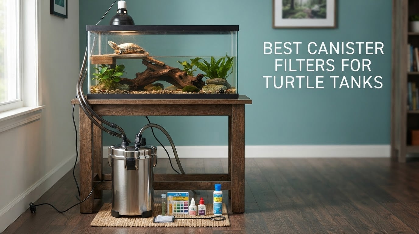 best canister filters for turtle tanks