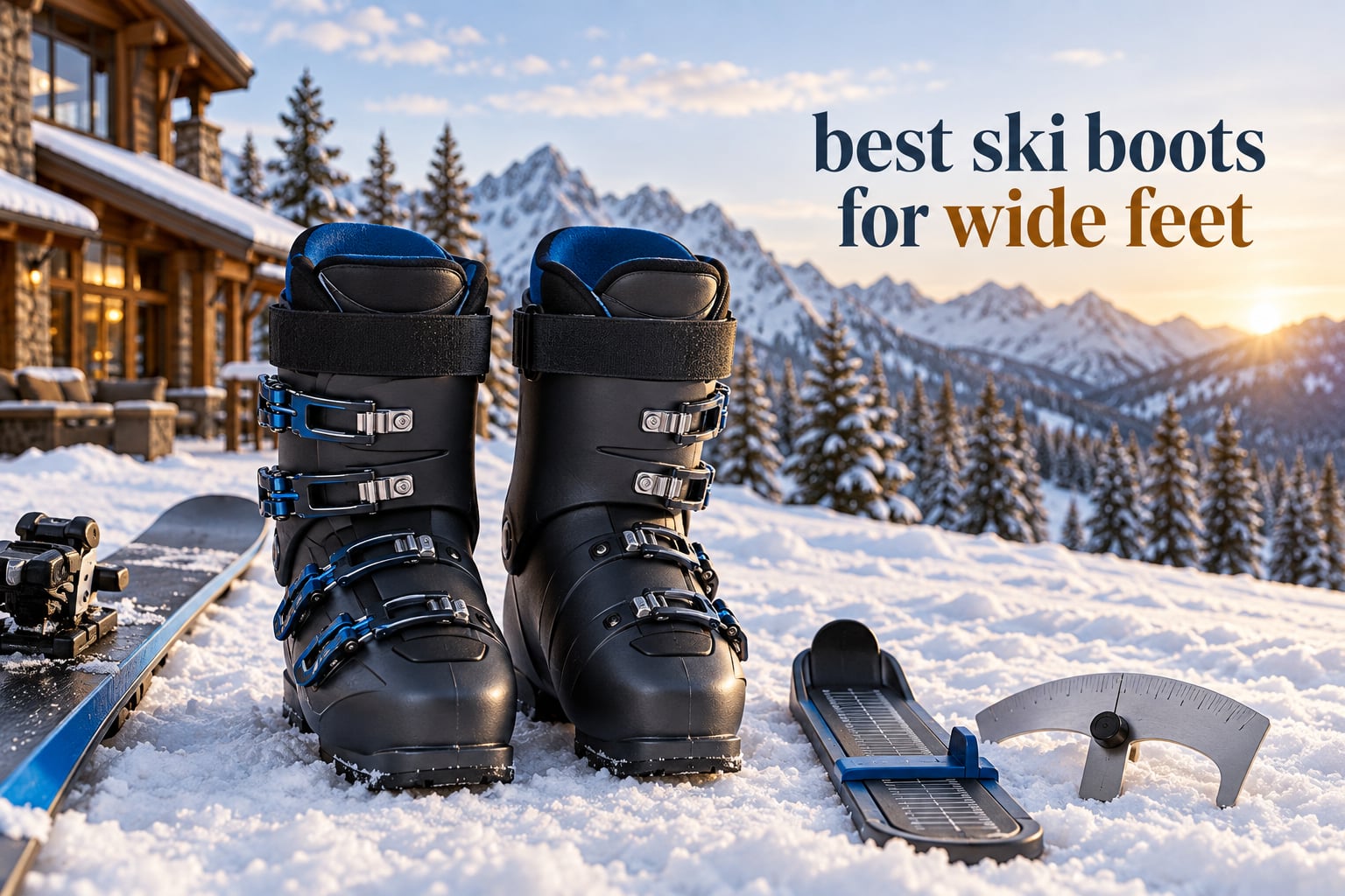 best ski boots for wide feet