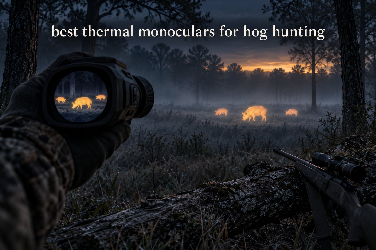 best thermal monoculars for hog hunting