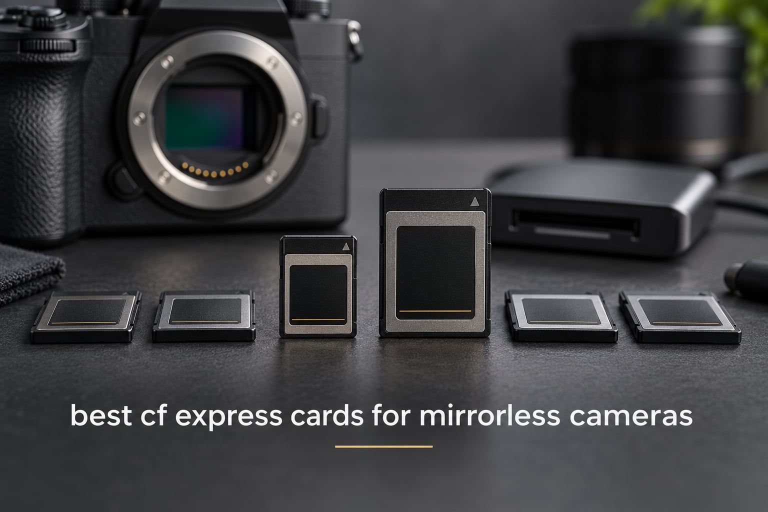 best cf express cards for mirrorless cameras