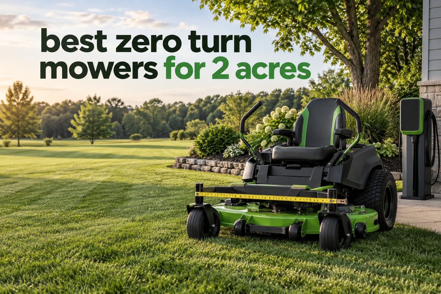 best zero turn mowers for 2 acres