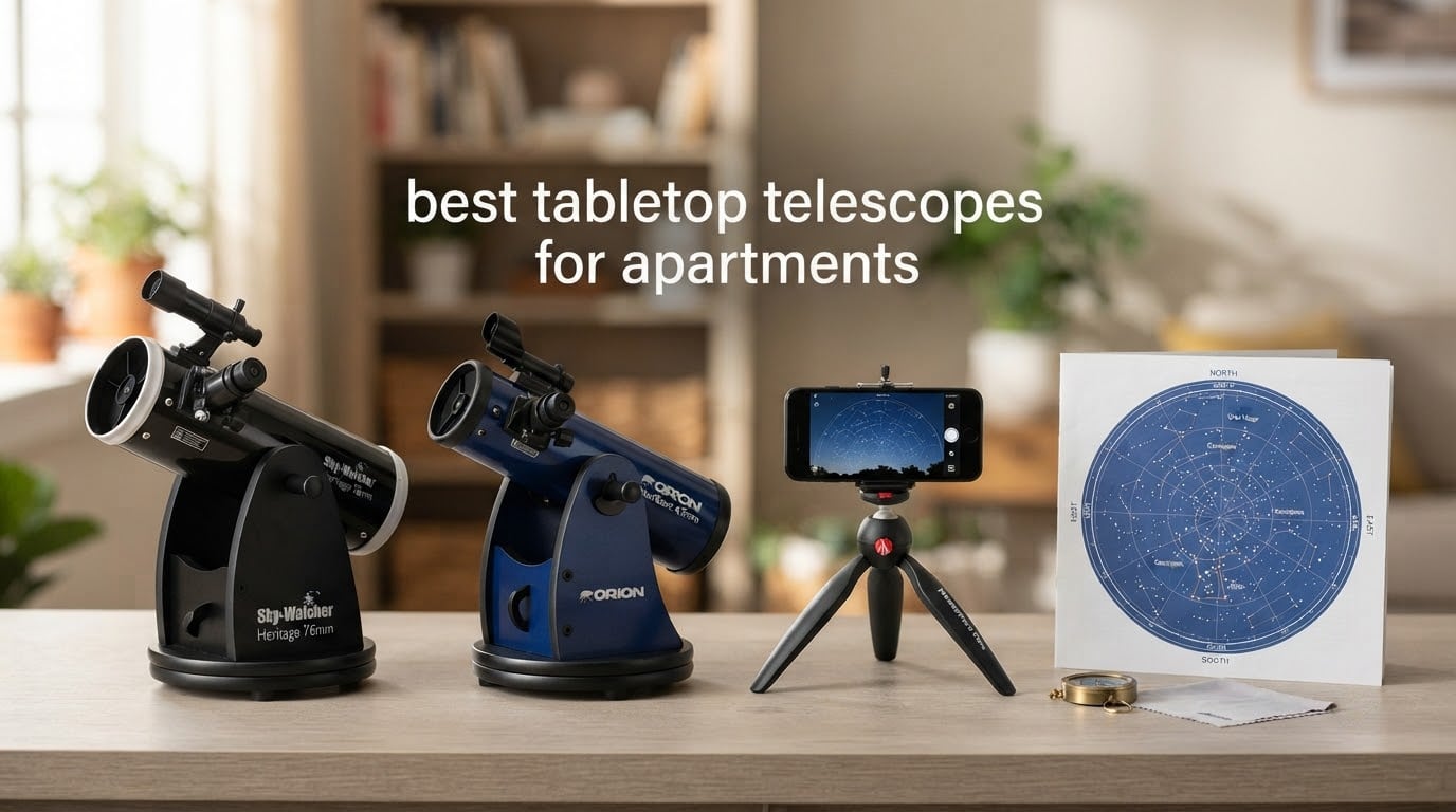 best tabletop telescopes for apartments