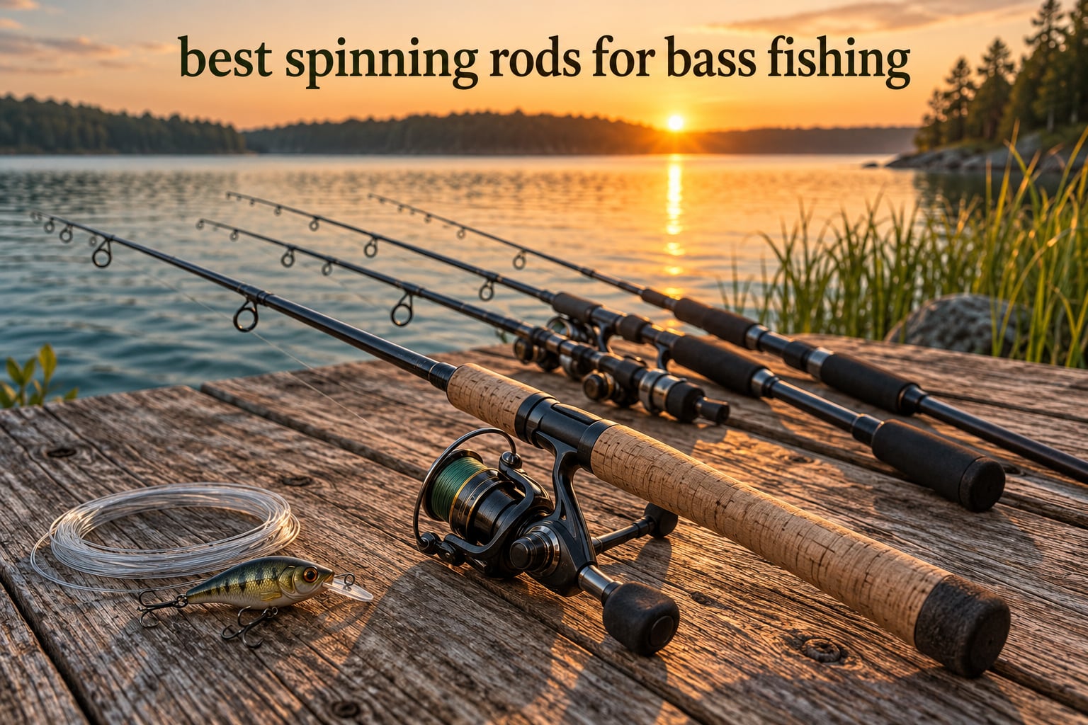best spinning rods for bass fishing