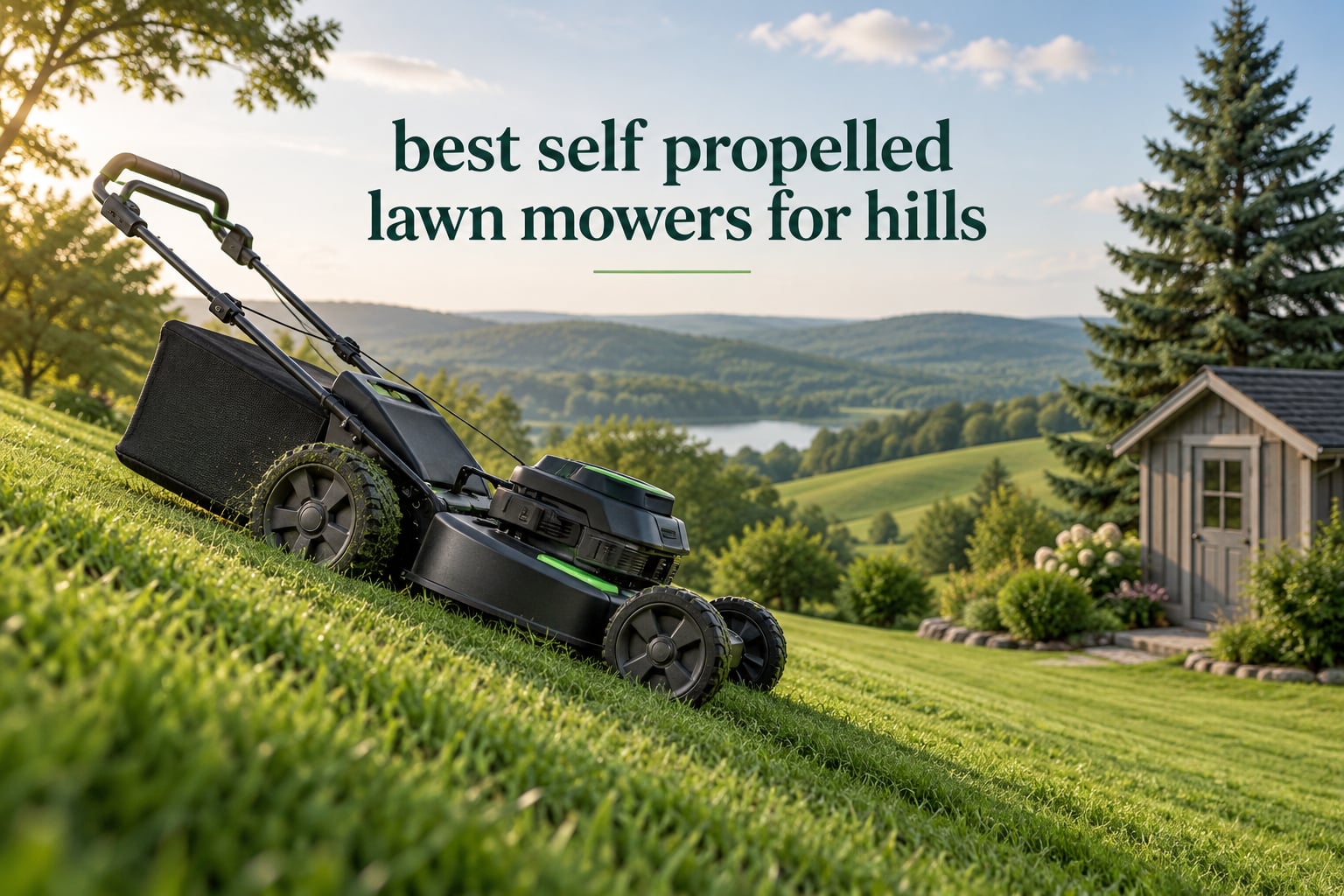 best self propelled lawn mowers for hills