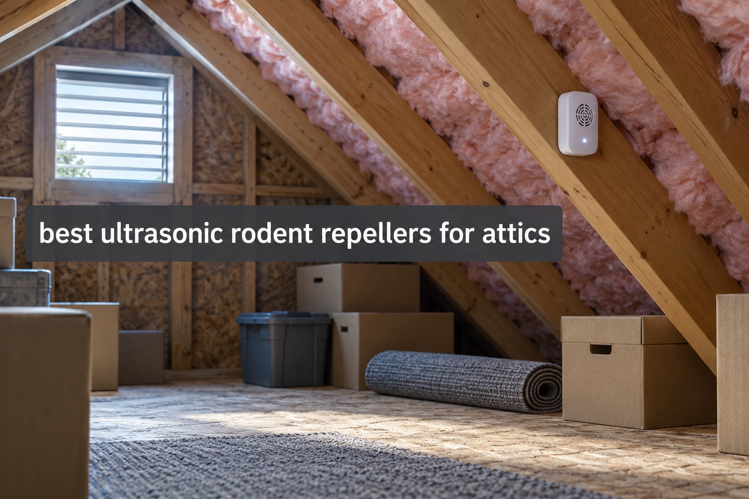 best ultrasonic rodent repellers for attics