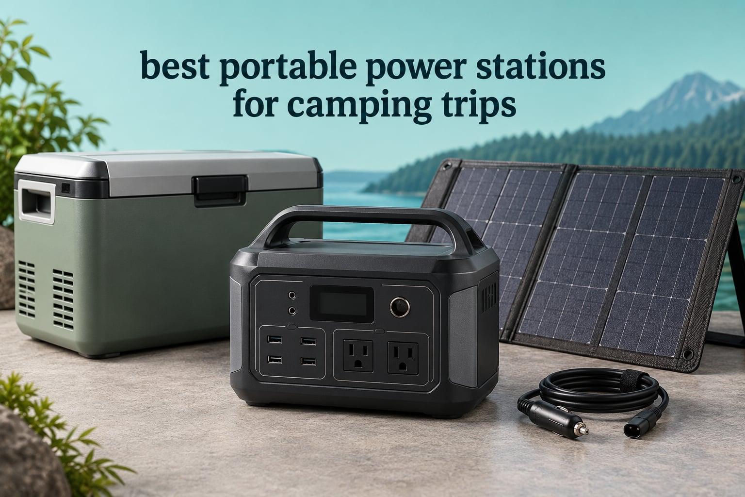 best portable power stations for camping trips
