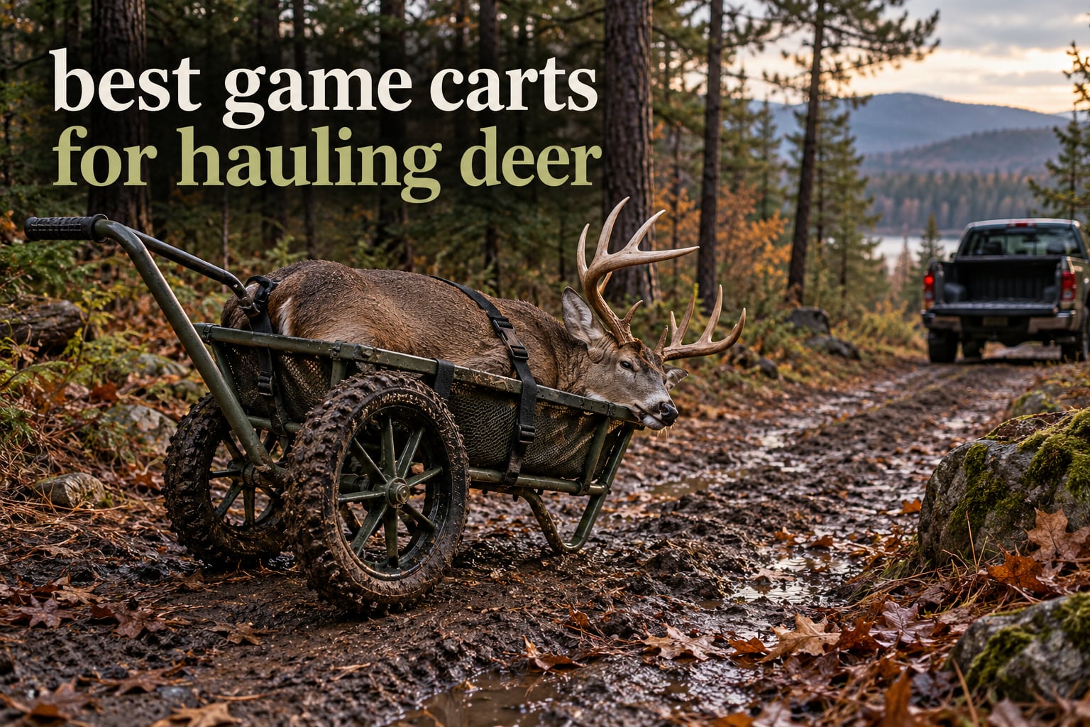 best game carts for hauling deer
