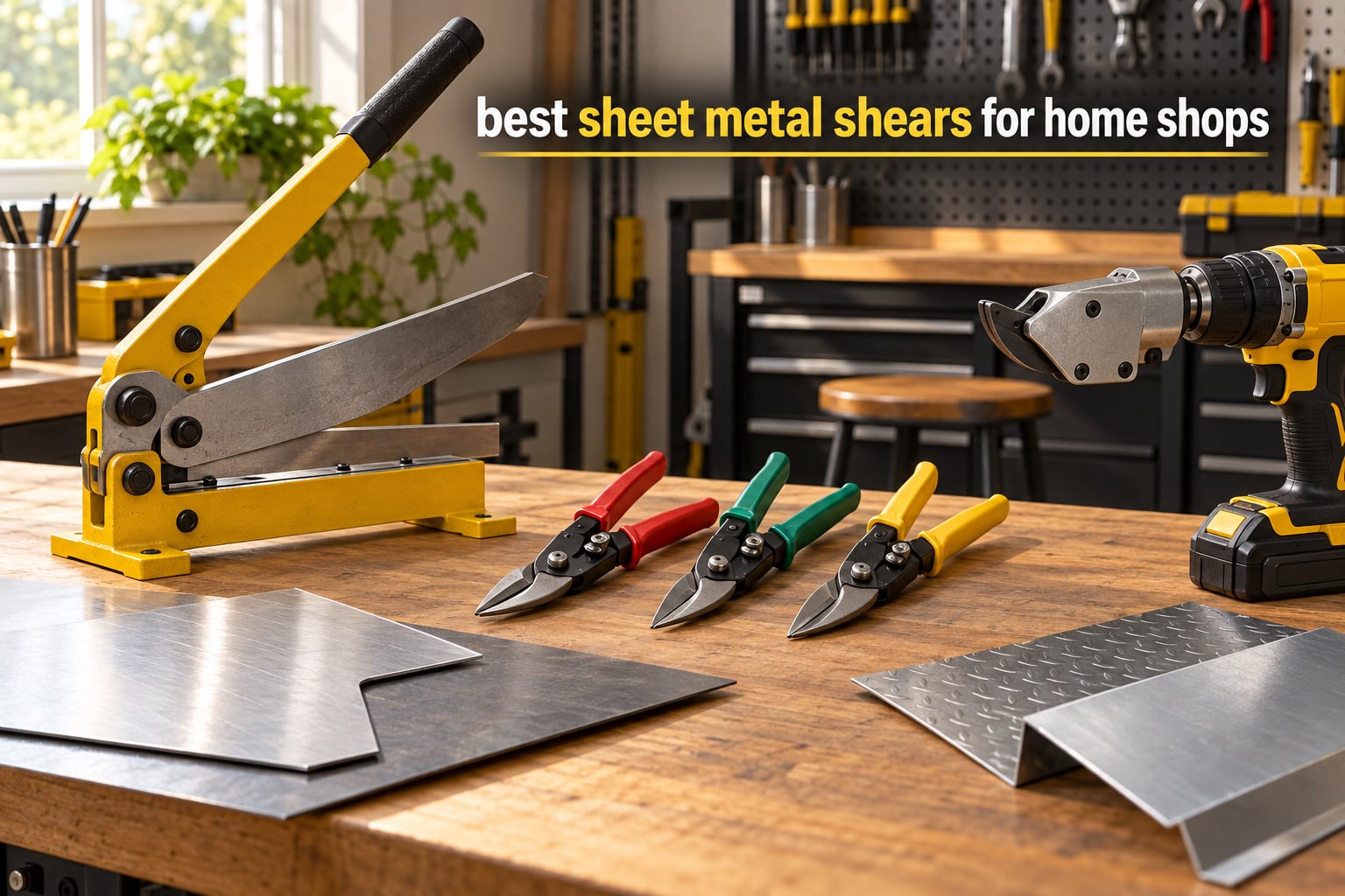 best sheet metal shears for home shops