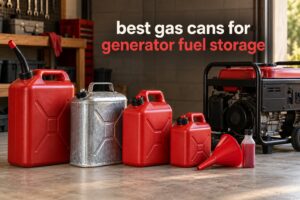 best gas cans for generator fuel storage