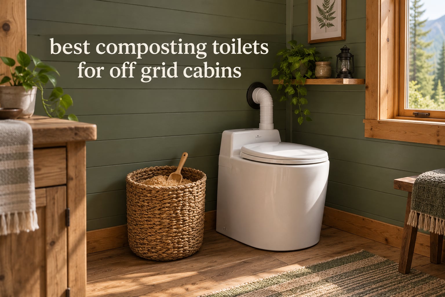 best composting toilets for off grid cabins