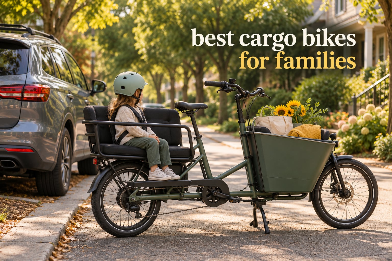 best cargo bikes for families