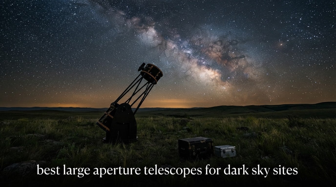 best large aperture telescopes for dark sky sites