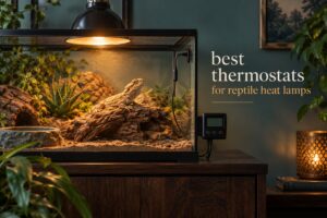 best thermostats for reptile heat lamps