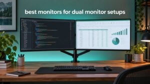 best monitors for dual monitor setups