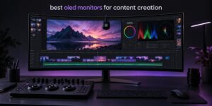 best oled monitors for content creation