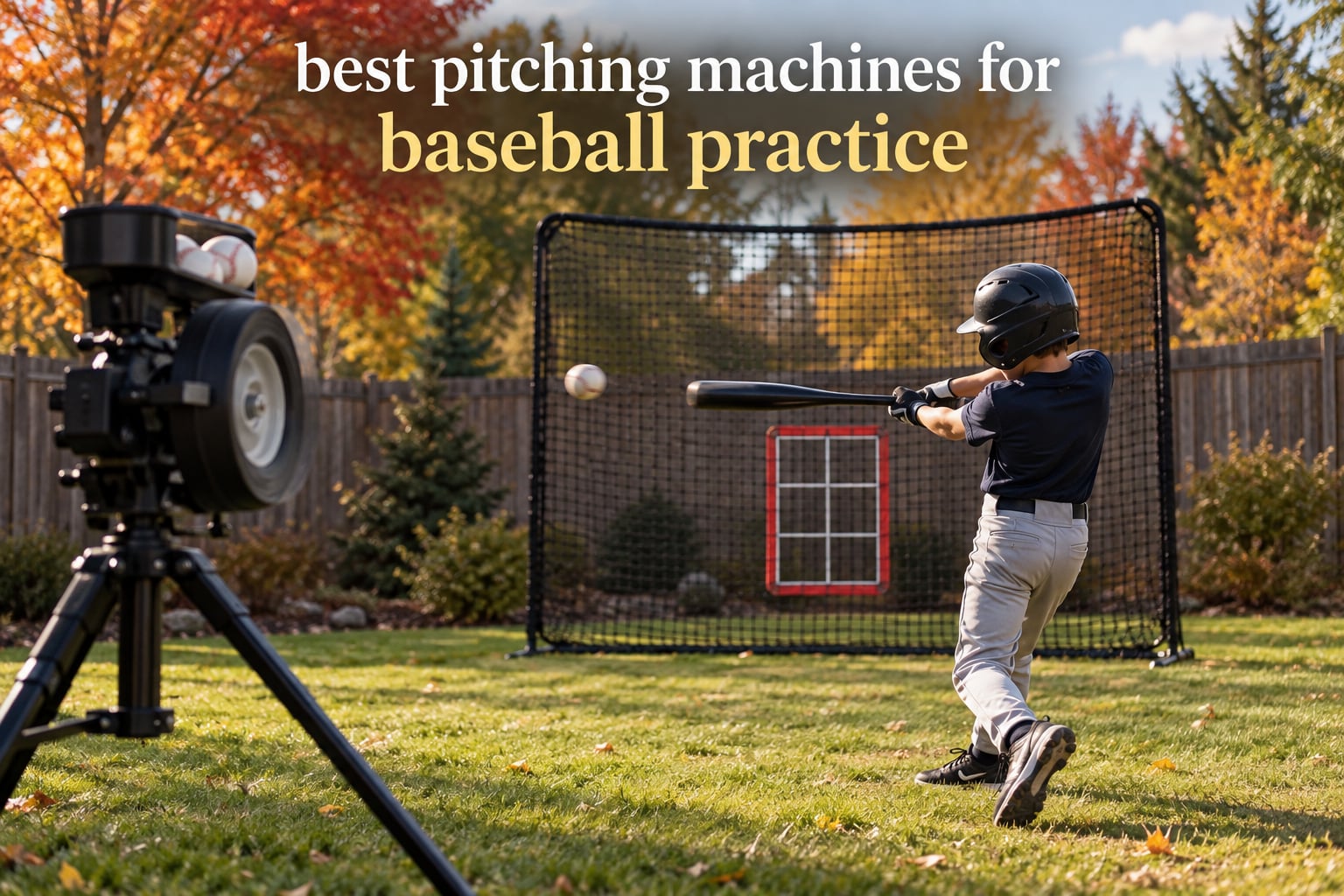 best pitching machines for baseball practice