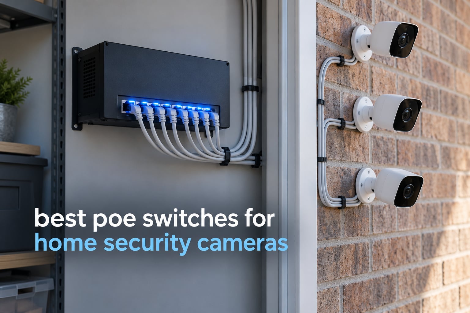 best poe switches for home security cameras