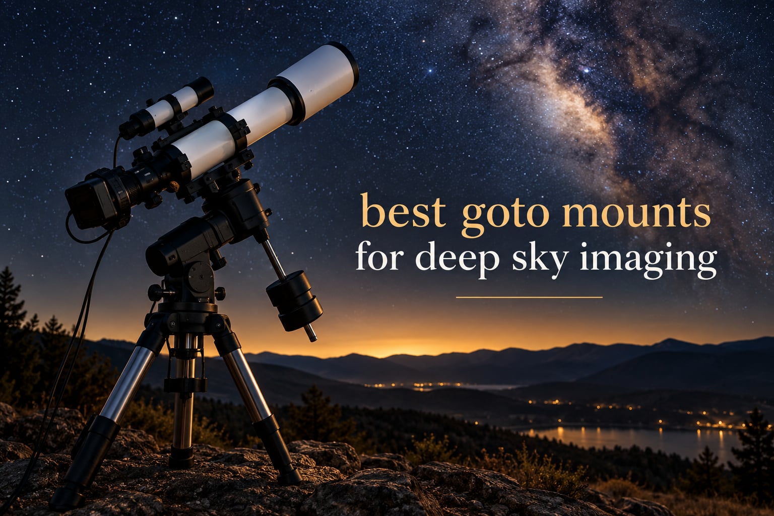 best goto mounts for deep sky imaging