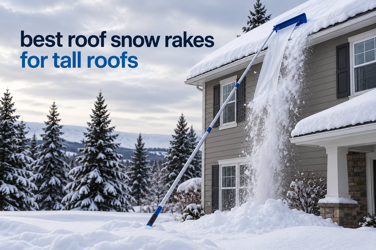 best roof snow rakes for tall roofs