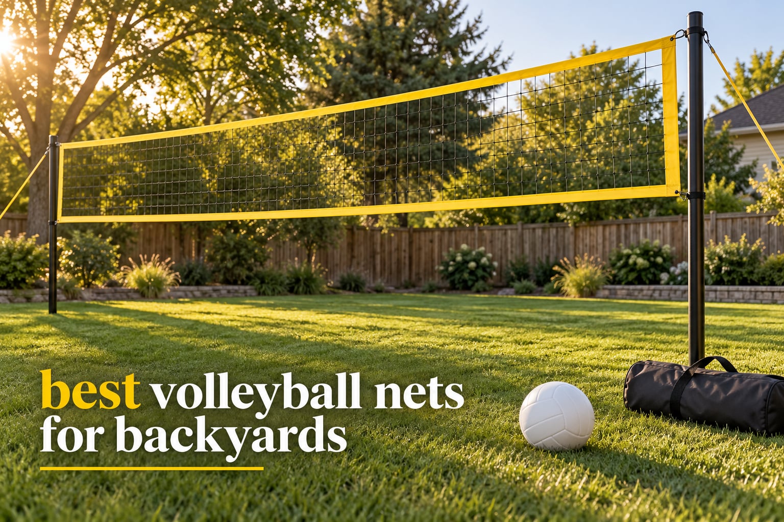best volleyball nets for backyards